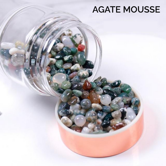 Bouteille Elixir d'Agate Mousse - Infuseur d'énergie