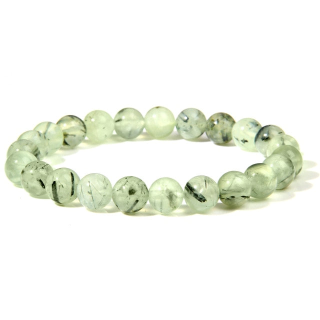 [NOUVEAU] Bracelet Prehnite Verte